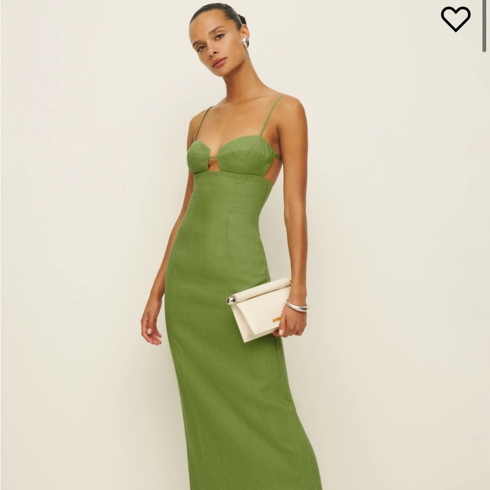 Reformation - Malibu Linen Dress